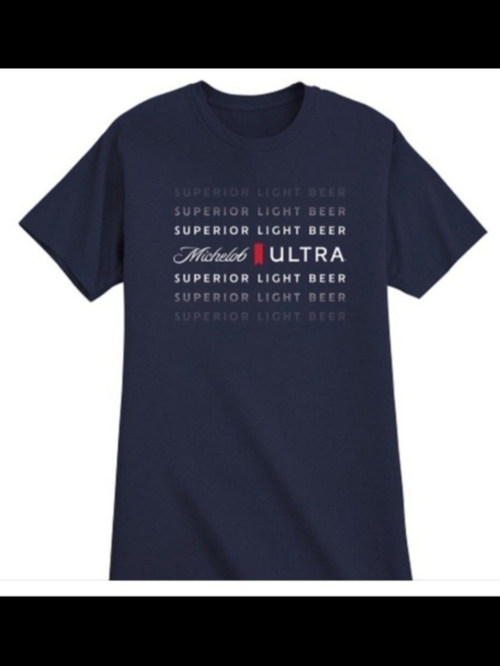 Michelob Ultra Graphic Tee - New In Sealed Bag